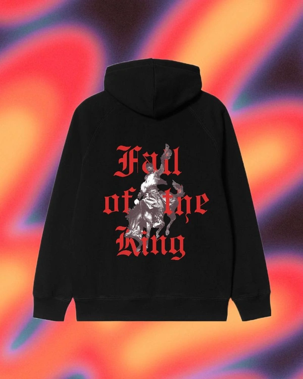 Fallen Empire - Hoodie - Black, S