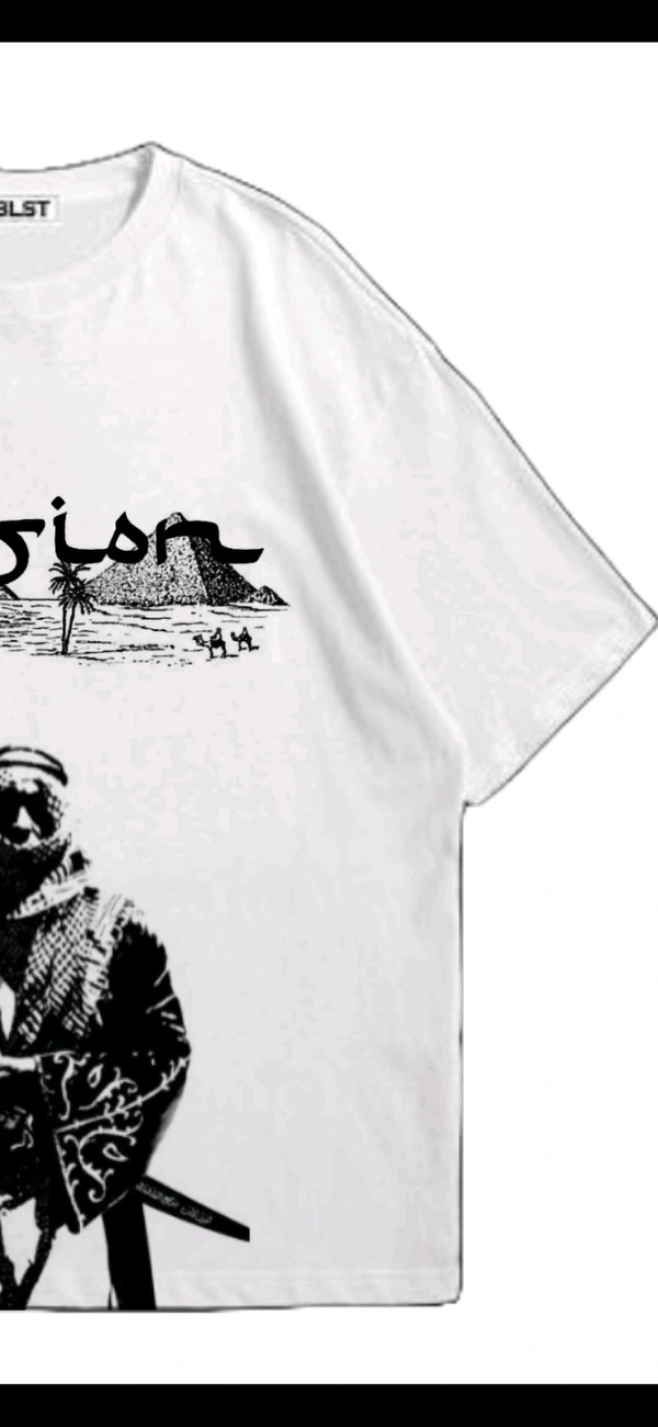 "Vision" Oversize Tshirt - L, White