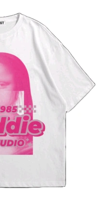 "Baddie" Oversize Tshirr - XL, White