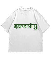 "Serenity" Oversize Tshirt - White, XL