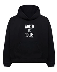 "TONY MONTANA" HOODIE - Black, L