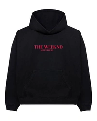 "THE WEEKND" Hoodie - Black, S