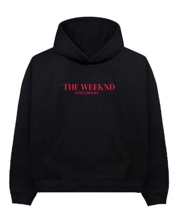 "THE WEEKND" Hoodie - Black, S