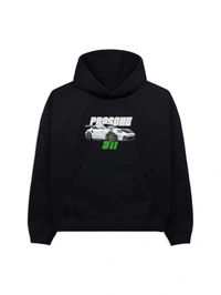 "Porsche" Hoodie - Black, S
