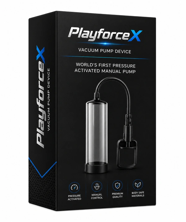 PlayforceX Activeted Manual Pump Device for Men 