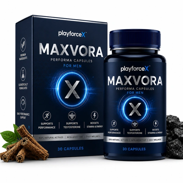 PlayforceX Maxvora Performa For Men (Shilajit & Ashwagandha ) - Pack of 1