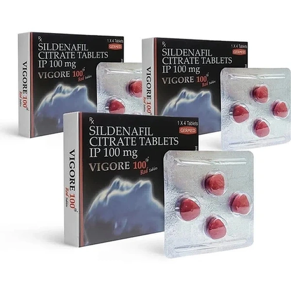 VIGORE 100 RED Tablet 4's