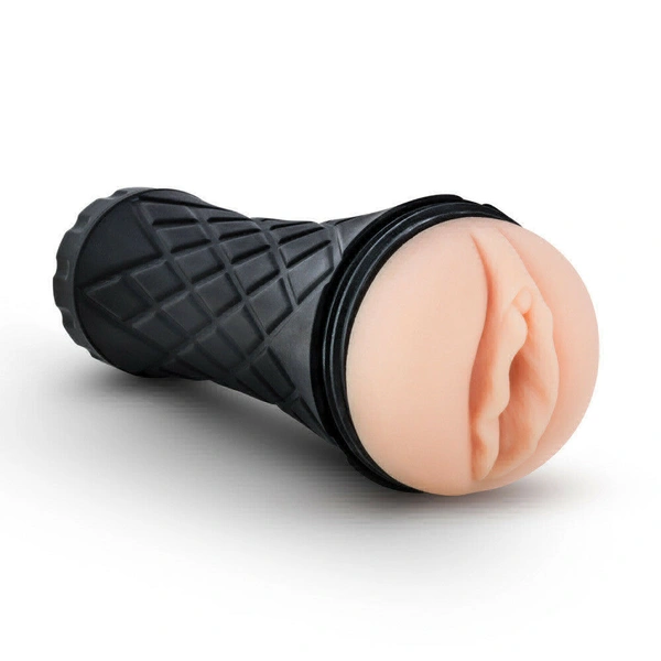 Cheap Price Torch Masturbator Stroker Pussy For Men - Black, Free Delivery, Non Returnable