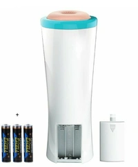 Pretty Love Aby Anus Automatic Thursting Masturbator For Men - White, Free Delivery, Non Returnable
