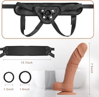 Imbtameez Hollow Strap-On Dildo | Harness Dildo for Men – IMBtameez 