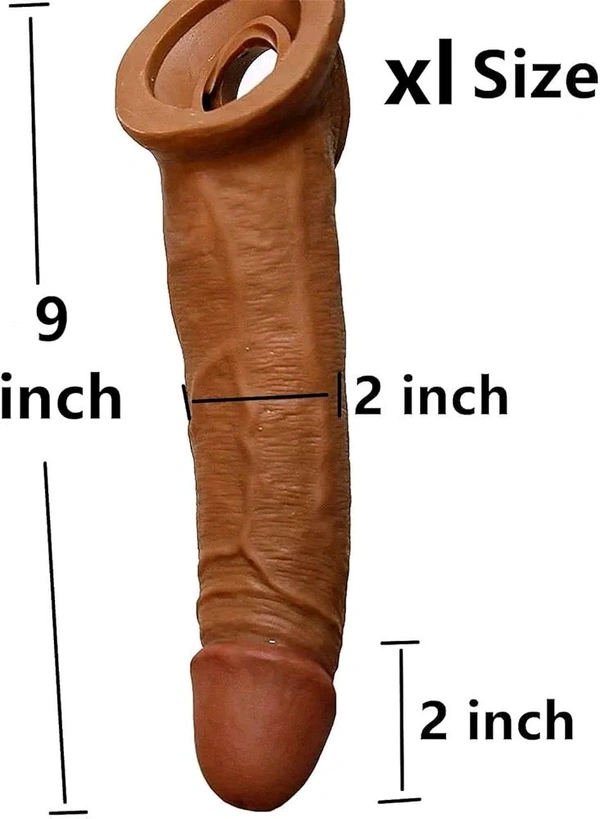 Imbtameez 9inch Premium Dragon Silicon Condom  - Free Delivery, This item non returnable, Silicon
