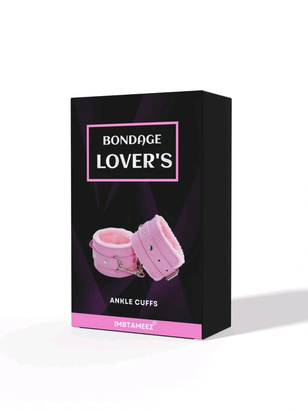Bondage Lover's Ankle Cuffs  ( Pack Of 1Pair ) - Lavender Rose