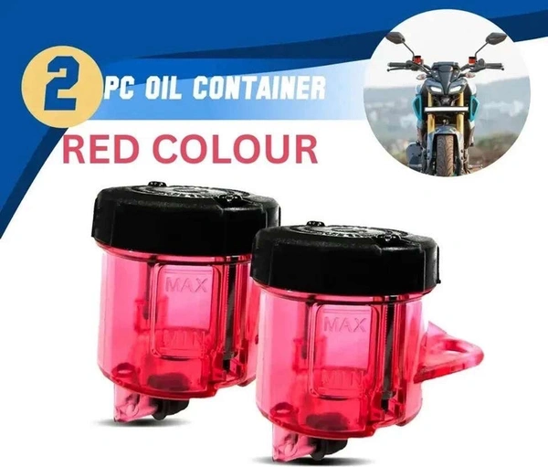 Disc Brake Clutch Oil / Fluid Reservoir Container Cup
Bike Fairing Kit - Red
