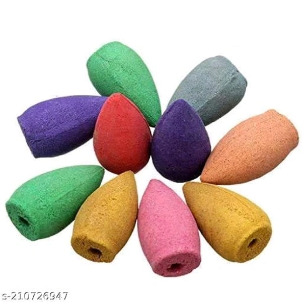 Adiyogi Smoke Fountain With 10 Cone Sandals