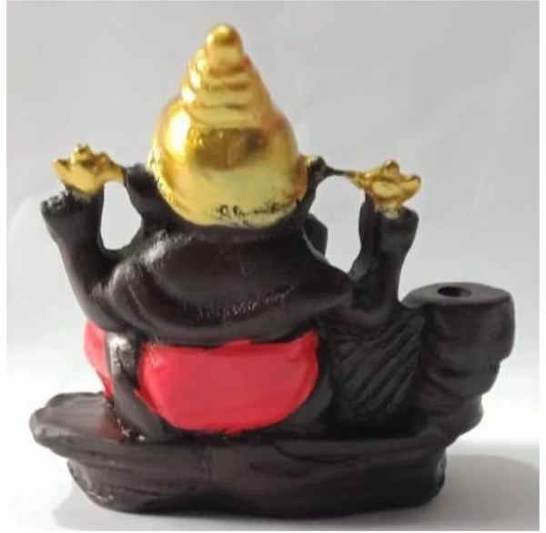 Ganesha Smoke Fountain With 10 Cone Sandals