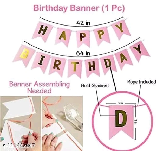 Happy Birthday Decor Set