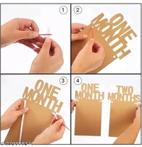 Monthly Milestone Birthday Photo Banner