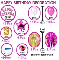 3rd/Third Birthday Decoration Combo set