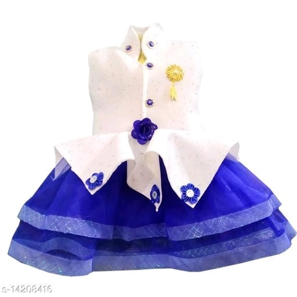 Girls Net Frock - 6-9 Month