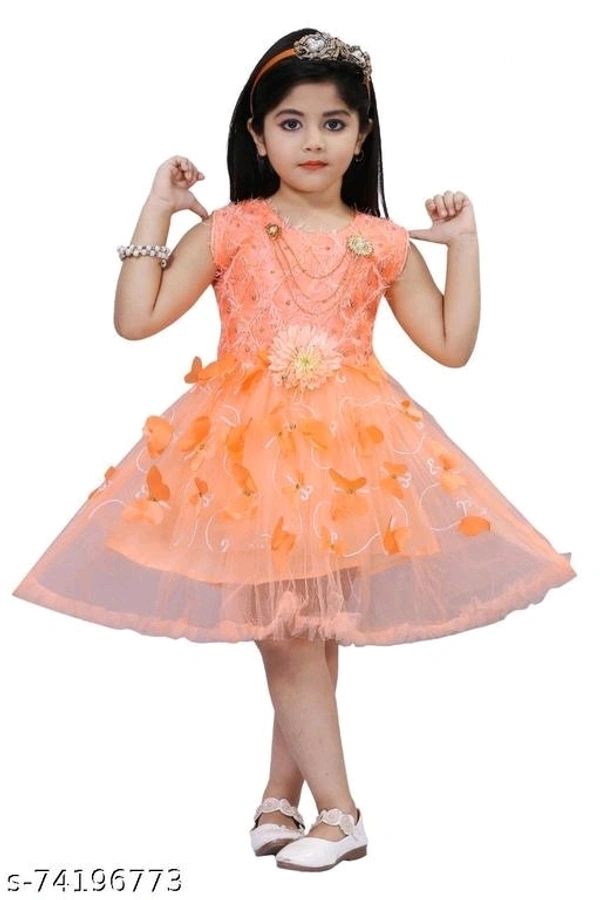 New Stylish Girls Frock - 6-9 Month