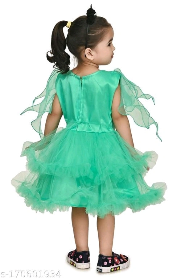 New Stylesh Kids Frock For Baby Girls - 1-2 Years
