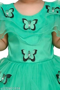 New Stylesh Kids Frock For Baby Girls - 1-2 Years
