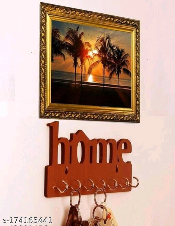 Home Woden Key Holder For Home, Office, Shop, Etc