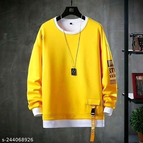 New Hip Hop Streetwear Full Sleeve T-shirt - Xxl