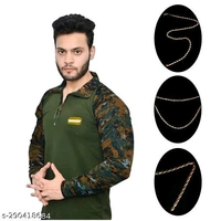 Stylish Cotton Full Sleeve T-shirt For Men - Xxl