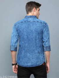 Denim Shirt For Men - S
