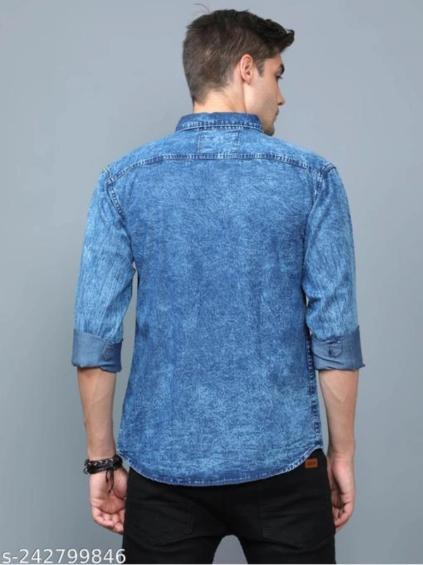 Denim Shirt For Men - S