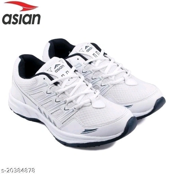 ASIAN Stylish White Sports shoes - IND-10