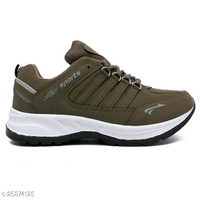 ASIAN Men's Cosco Brown Sports Shoes - IND-8