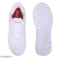 ASIAN Men's Delta-20 White Shoes - IND-10