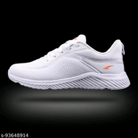 ASIAN Men's Delta-20 White Shoes - IND-10