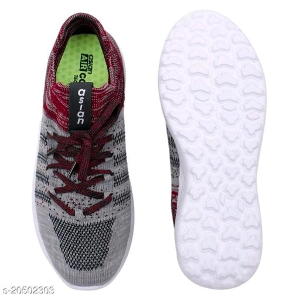 ASIAN Hattrick-09 Shoes For Men - IND-6, Gray