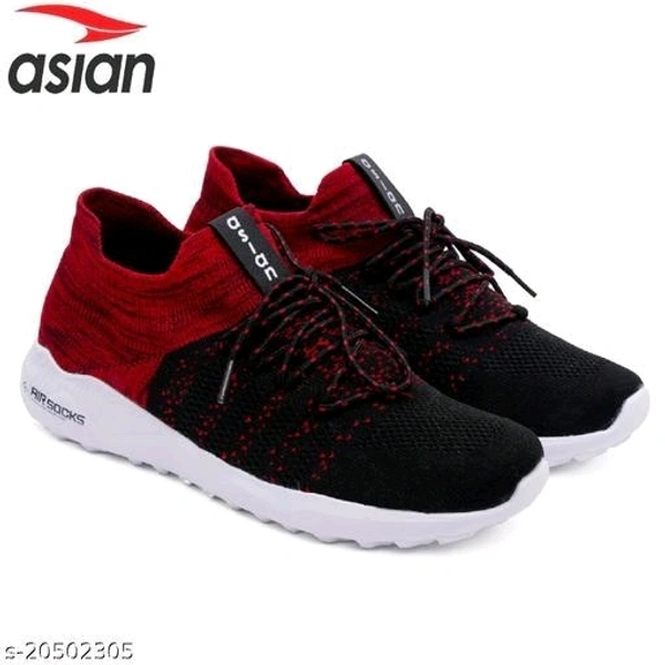 ASIAN Hattrick-09 Shoes For Men - IND-9, Black