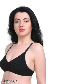 Stylish Women Fancy Bra Combo Of 6 (Random Color) - 28B