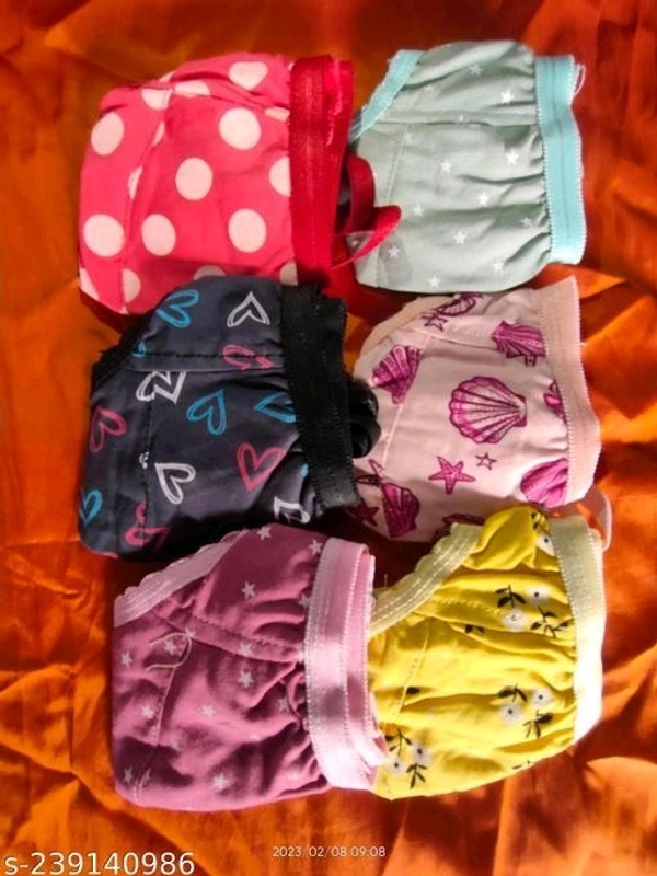 Women Printed Bra Combo Of 6 (Random Color) - 36B