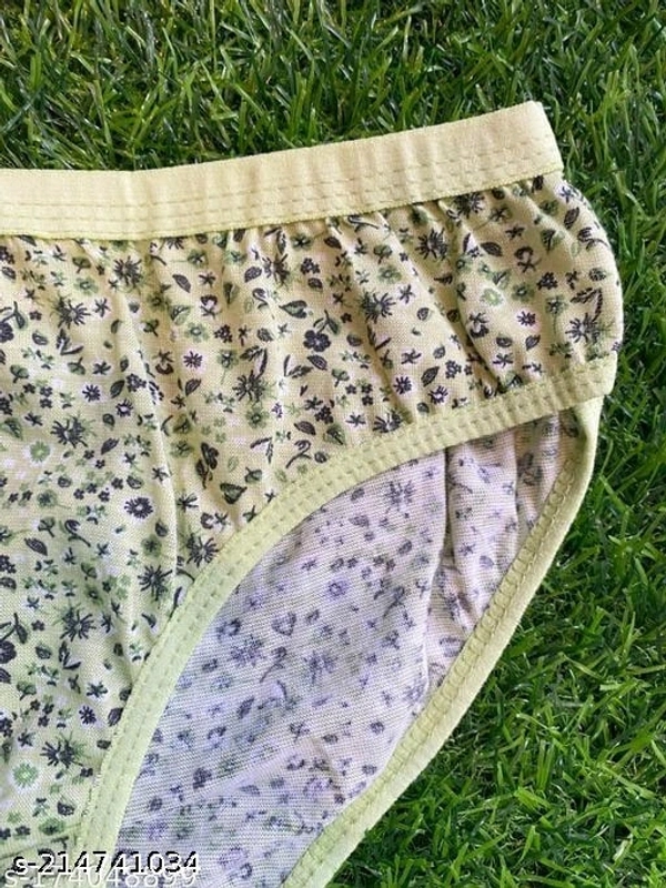 Women's Rambo Printed Panties (Pack Of 6) - S