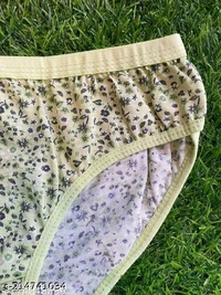 Women's Rambo Printed Panties (Pack Of 6) - L