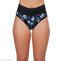 Stylish Cotton Panties For Girls (Pack Of 3) - L