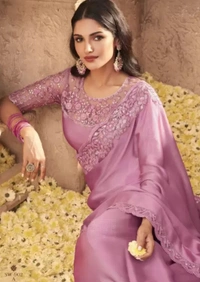 Fancy Jacquard Saree