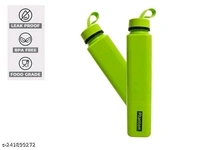 Kitchen Queen 1000ml Bullet Print Water Bottle For Fridge, Home, Office, School, Gym (Pack Of 5) - Green