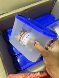 1200ml Unbreakable Modular Storage Jar Container - Pack Of 8