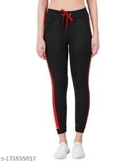 Women's Striped Trackpant|Activewear (Pack Of 3) - 36