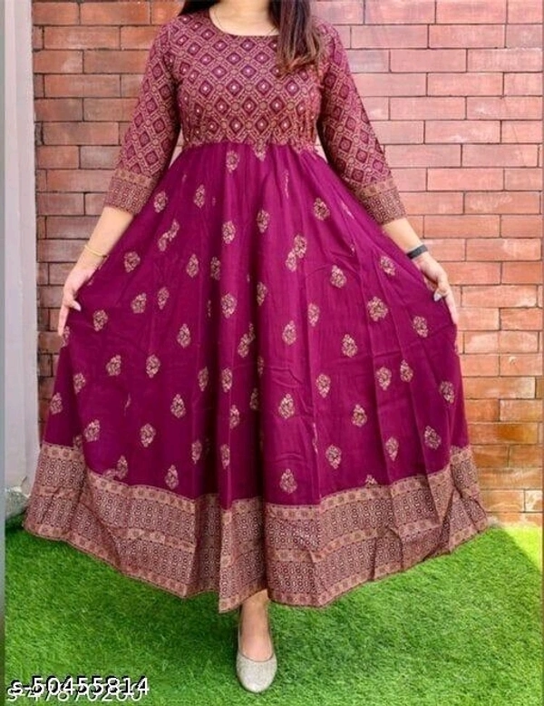 Women's Printed Kurti - XXL
