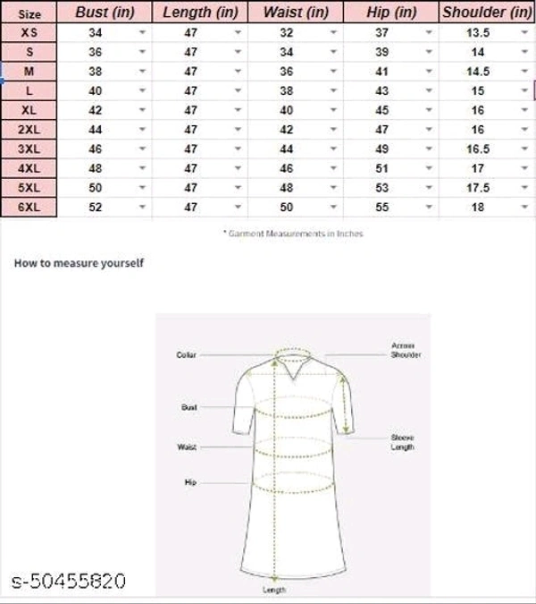 Women's Printed Kurti - XXL