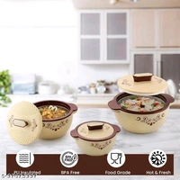 Blubel Lifestyle Galaxy Classic Insulated Inner Stainless Steel Caseroll(500ml, 1000ml, 1700ml) Pack Of 3