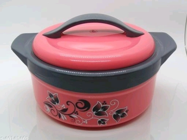 Unicept Inner Steel Insulated Casserole Hot Pot Set Combo Of 1500ml, 2500ml, 3500ml (Pack Of 3)